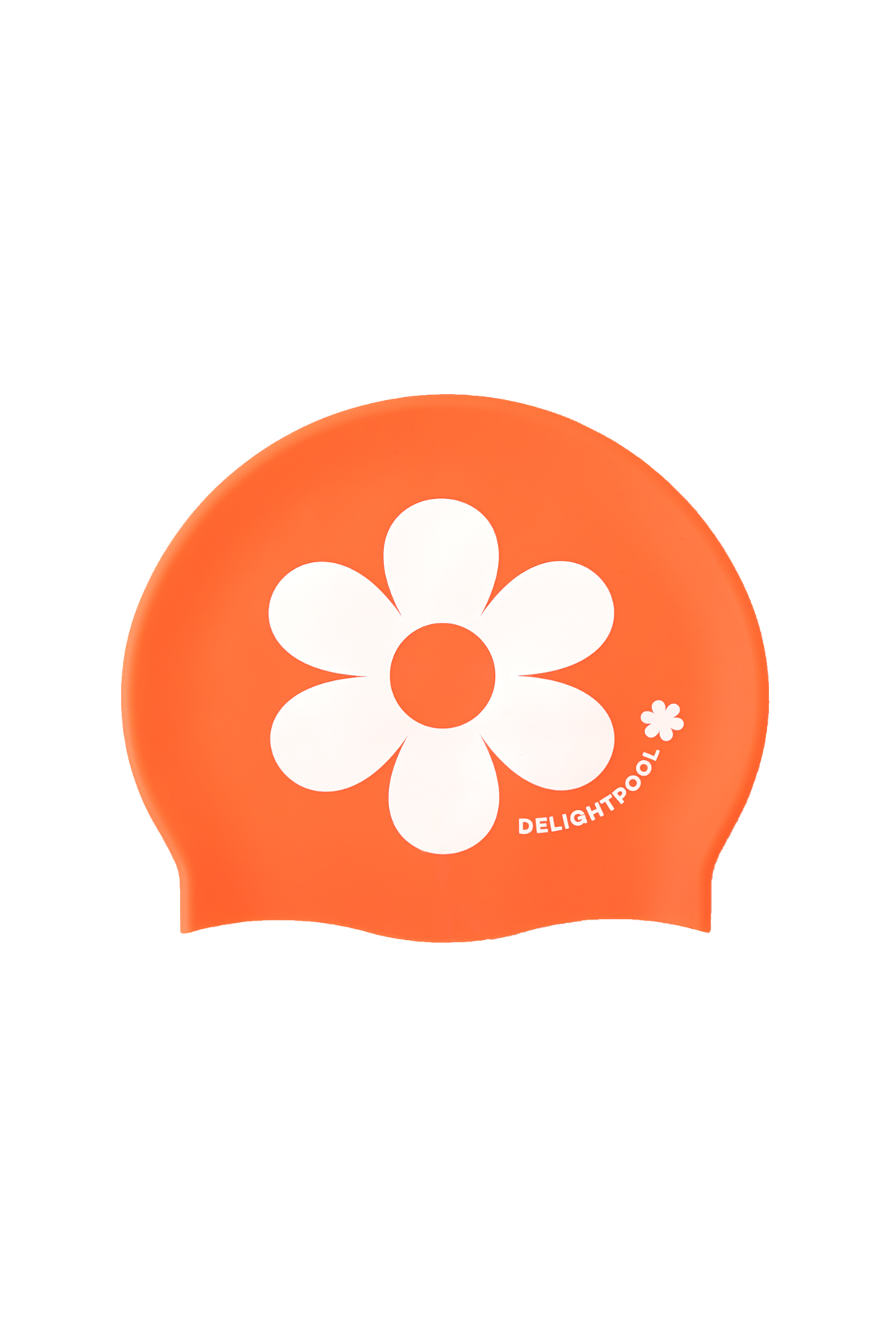 Flower power swim cap - Orange