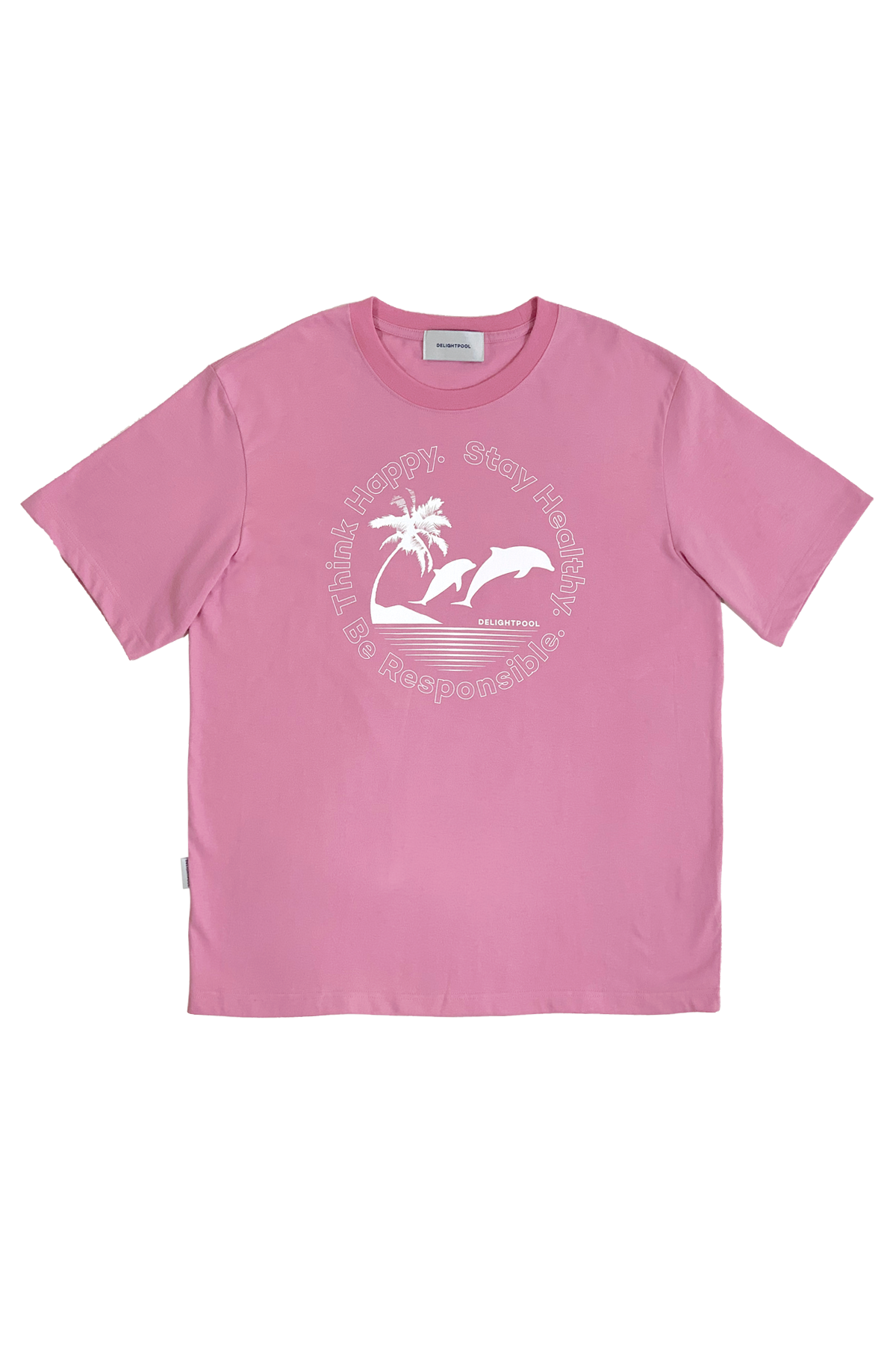 Dolphin Twins T-shirts - Pink Clouds